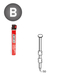 PACK 20° 2,9 X 50 LISSES - 2200 POINTES + 2 GAZ - ASLAFIX - P2029501