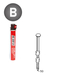 PACK 20° 2,9 X 50 ANNELÉES - 2200 POINTES + 2 GAZ - ASLAFIX - P2029502