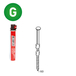 PACK 20° 2,9 X 60 ANNELÉE GALVANISÉE - 2200 POINTES + 2 GAZ - ASLAFIX - P2029606
