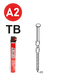 PACK 20° 2,9 X 65 ANNELÉE INOX TB - 2200 POINTES + 2 GAZ - ASLAFIX - P2029658