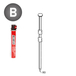 PACK 20° 3,1 X 80 LISSES - 2200 POINTES + 2 GAZ - ASLAFIX - P2031801