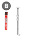 PACK 20° 3,1 X 80 ANNELÉES - 2200 POINTES + 2 GAZ - ASLAFIX - P2031802