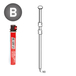 PACK 20° 3,1 X 90 LISSES - 2200 POINTES + 2 GAZ - ASLAFIX - P2031901