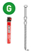 PACK 20° 3,1 X 90 ANNELÉE GALVANISÉE - 2200 POINTES + 2 GAZ - ASLAFIX - P2031906