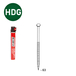 PACK 34° 2,8 X 63 ANNELÉE HDG - 2200 POINTES + 2 GAZ - ASLAFIX - P3428637