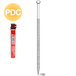 PACK 34° 31 X 100 ANNELÉES PDC - 1700 POINTES + 2 GAZ - ASLAFIX - P34311002DC