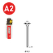 PACK 2 000 J-25 INOX + 2 GAZ GAZ0020 - ASLAFIX - P6J-259