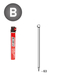 PACK D34 2,8 X 63 LISSES - 3300 POINTES + 3 GAZ - ASLAFIX - PD3428631