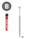 PACK D34 2,8 X 80 ANNELÉES - 2200 POINTES + 2 GAZ - ASLAFIX - PD3428802
