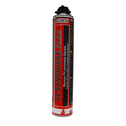 MOUSSE POLYURÉTHANE FLEXIBLE 750 ML - ASLAFIX - PO08144