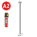 PACK Pointes fines BRADS 20°+GAZ 16/64 INOX - ASLAFIX - PO62388