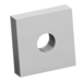 PLATINE DE RENFORT 40X40X10 - ASLAFIX - PR404010