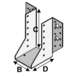 SABOT AILE EXT 120 X 160 X 2,0 - ASLAFIX - SE120160
