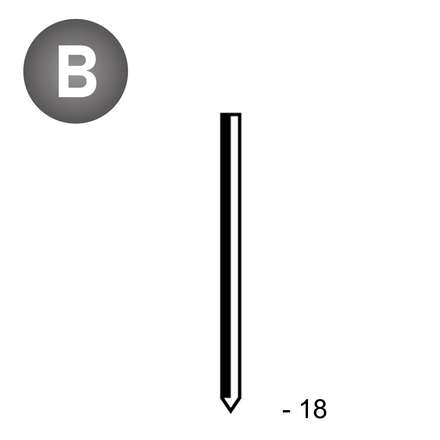 POINTE SANS TÊTE 1,3 X 18 MM - ASLAFIX - ST130181