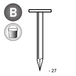 TEL LISSE BRUT 2,5X27 EN SEAU DE 5 KG - ASLAFIX - TL250271S