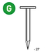 TEL LISSE GALVA 2,5X27 - 5 KG - ASLAFIX - TL250274
