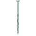 50 VIS BOIS VIS À BOIS - TÊTE FRAISÉE 10,0 X 160 GALVA+ - ASLAFIX - VBF10160