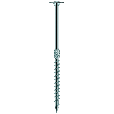 200 VIS BOIS VIS À BOIS - TÊTE LARGE5,0 X 60 GALVA+ - ASLAFIX - VBL50060