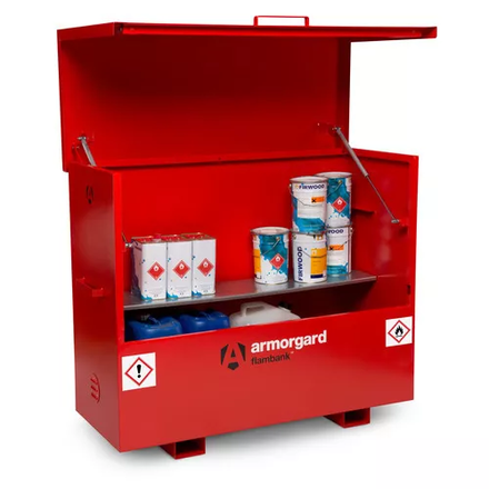 Coffre de stockage produit inflammable flambank fbc5 1600x630x1280 ARMORGARD - FBC5