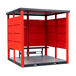 Abri fumeurs avec banc ARMORGARD - FR200S