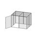 Cage pour bouteilles de gaz gorrila gas cage ggc10 - 2400x1800x1800ARMORGARD - GGC10