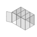 Cage pour bouteilles de gaz gorrila gas cage ggc11 - 2700x1800x1800ARMORGARD - GGC11