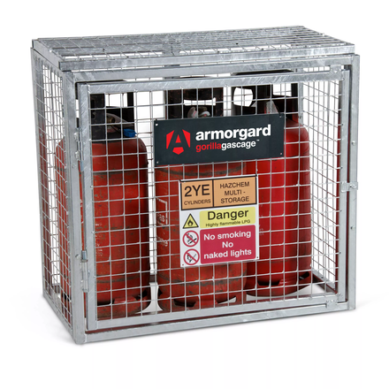 Cage pour bouteilles de gaz gorrila gas cage ggc1 - 1000x500x900ARMORGARD - GGC1
