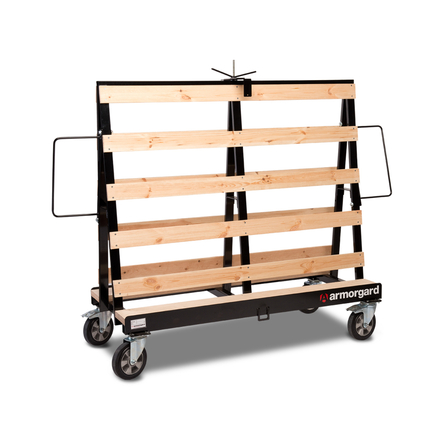Chariot mobile porte plaque de plâtre LOADALL la1500 - 2020x900x1615 ARMORGARD - LA1500