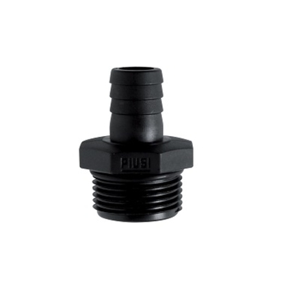 Raccord droit polypropylène 3/4″ Gaz M pour tuyau Ø25 mm - ALGI EQUIPEMENT - 07645004