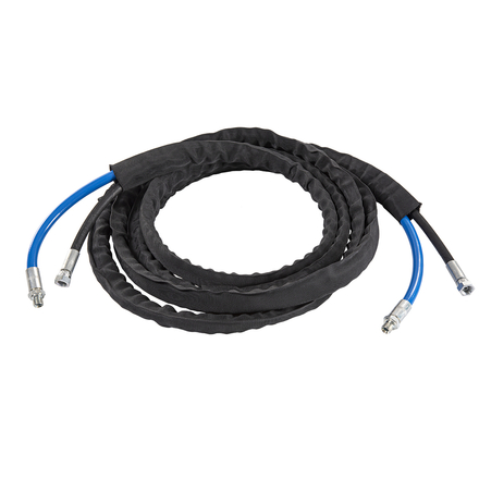 Flexible double air + graisse 5 m pour pulvérisation de graisse - ALGI EQUIPEMENT - 07736007