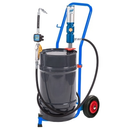 Ensemble pneumatique huile 5/1 mobile pour tonnelet 60 l chariot 2 roues et pistolet digital - ALGI EQUIPEMENT - 07755351