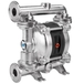 Pompe à membrane en inox 35 l/min pour liquides et produits alimentaires de faible densité - ALGI EQUIPEMENT - 07758906