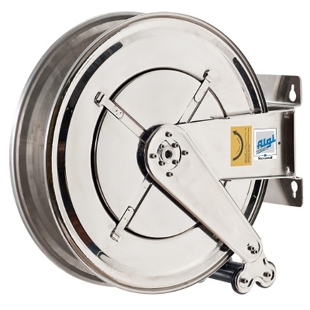 Enrouleur inox nu 25 m 1/2″ pour air/eau - ALGI EQUIPEMENT - 07779905