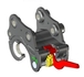 Coupleur mécanique ACB Morin Module 1S pour pelles BOBCAT E25 à E37 - 5088196