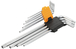 Jeu 9 clefs torx x-longues (20057) TOLSEN - 100186