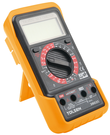 Multimetre ecran lcd (38031) TOLSEN - 100270