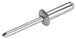 Sachet 50 rivets alu 4x10 (43009) TOLSEN - 100296