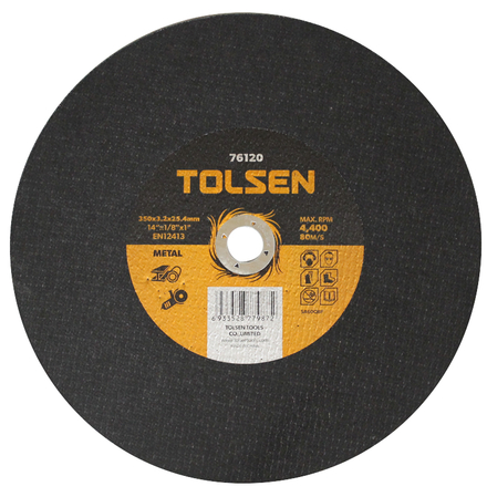 Disque a tronconner 350x3,2x25,4mm (76120) TOLSEN - 100322