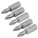 Embouts tournevis phillips ph2*25mm 5pcs (20271) BUISARD - 100527
