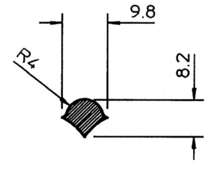 Cle caoutchouc BUISARD - 611025