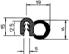 Joint boudin bi-composant 16x5mm BUISARD - 613202