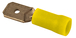 Bte 100 cosses plat m. jaune l6.3 BUISARD - 712325