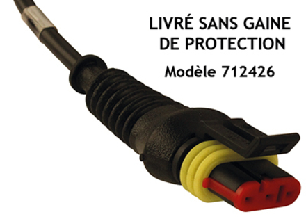 Connecteur etanche 'm' 1.5mm 4v BUISARD - 712427