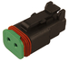 Kit connect.'m'dt06 2v 2mm2 maxi BUISARD - 712436