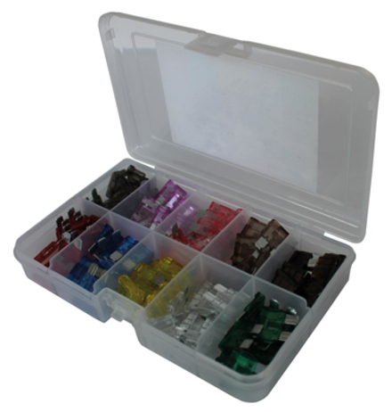 Coffret 150 fusibles mini enfichables BUISARD - 712487