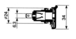 Prise fem. metal av capuchon - 713503
