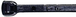 100 colliers de serrage 3.6x141mm noir uv - 714111