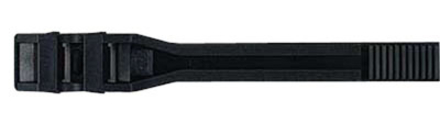 100 colliers de serrage 9x360mm noir uv BUISARD - 714116
