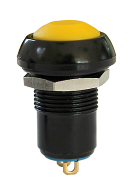 Inter.poussoir ip jaune on/off no BUISARD - 714456