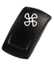 Bascule kr noire ventilation BUISARD - 714480